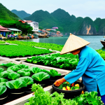 기후와 평균수명 - Healthy Living by the Coast**

"A healthy elderly Vietnamese woman, fully clothed in modest traditio...