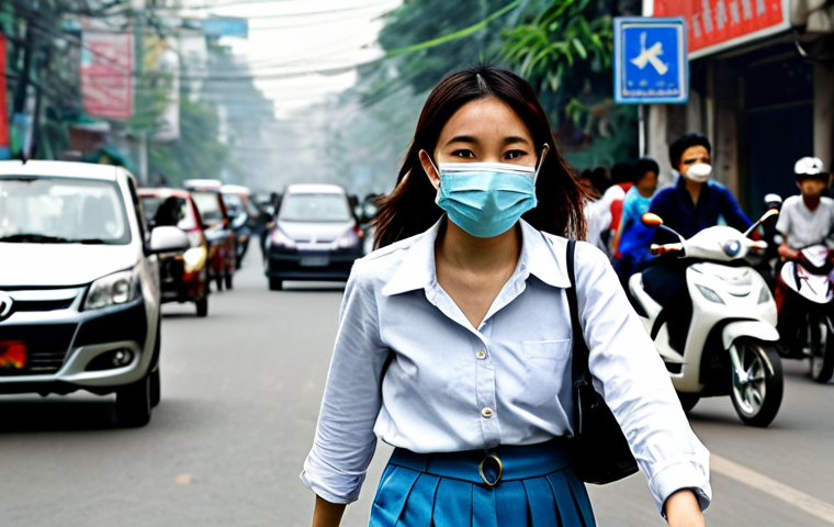 기후와 평균수명 - Healthy Living by the Coast**

"A healthy elderly Vietnamese woman, fully clothed in modest traditio...