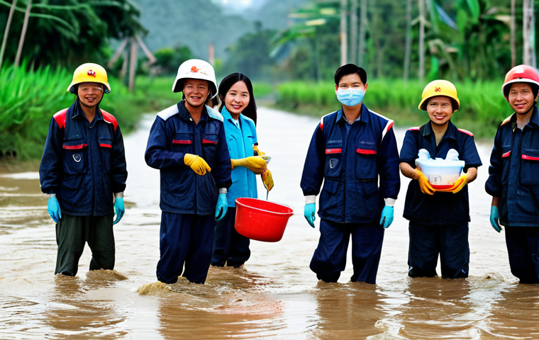 기후와 평균수명 - Hanoi Air Quality Awareness**

"A young Vietnamese woman, fully clothed in modern, casual clothing, ...